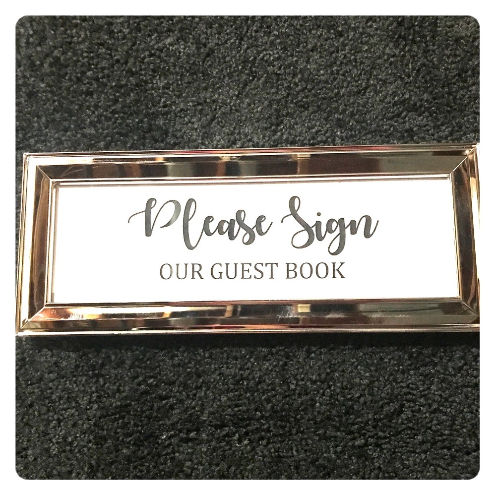 Please sign our guestbook sign
